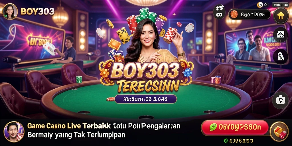 Gameplay BOY303 yang menarik dengan dealer langsung.