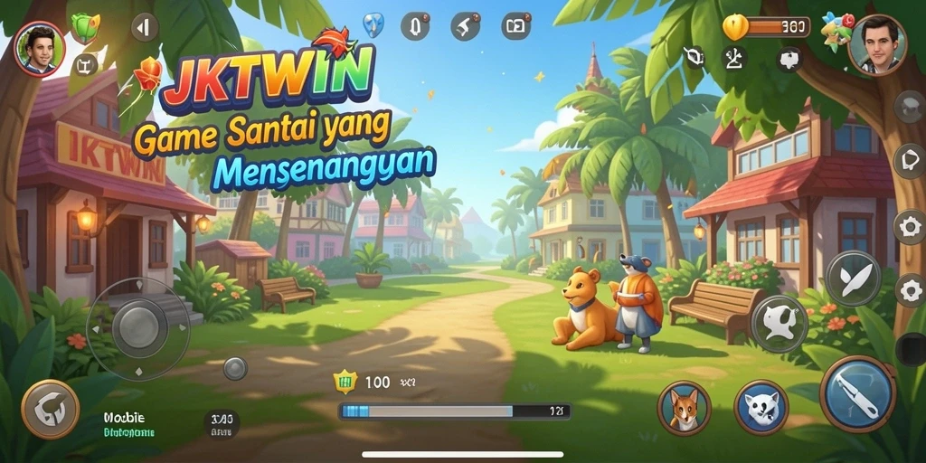 Tampilan gameplay <strong>JKTWIN</strong> yang memikat dan santai.